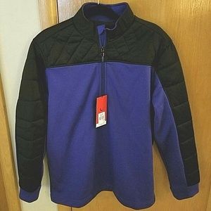 Martins Purple & Black Golf Pullover